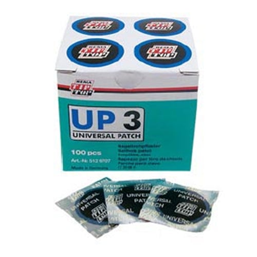 Rema Tip Top 1/8" Universal Patch BOWES RTR UP-3 Box of 100