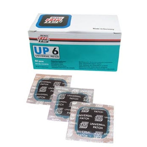 Rema Tip Top 1/4" Universal Patch BOWES RTR UP-6 Box of 50