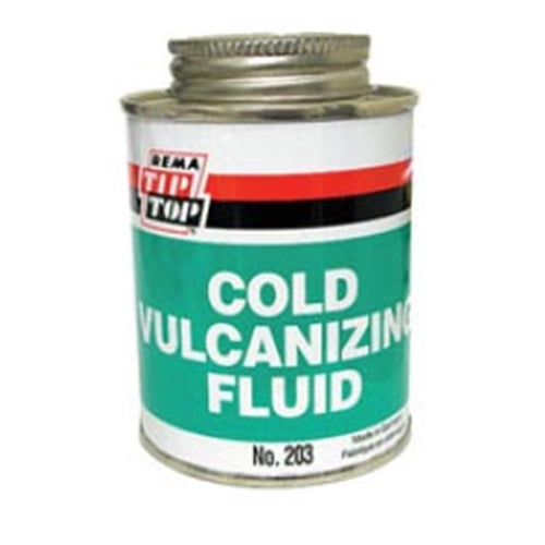 Rema Tip Top 203 Cold Vulcanizing Fluid with Brush Top 8 oz can