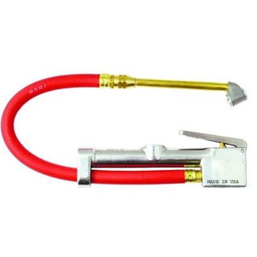 Milton Window Inflator Gauge Dual Head Chuck 15” Hose BOWES MIL 506