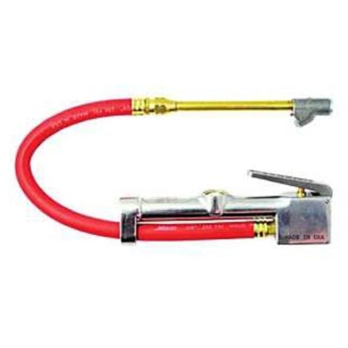 Milton Window Inflator Gauge Dual Head Straight Foot Chuck 15” Hose BOWES MIL 516