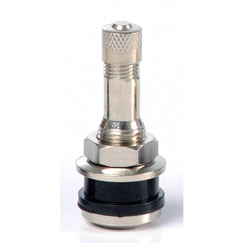 Bolt-In Valves, Flush Mount TR #416, 1 1/2" Metal Valve, .453" and .625" rim hole BOWES TV 27-416