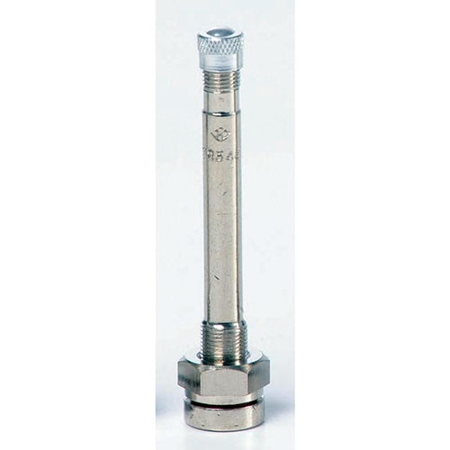 Nickel Plated Brass Valves with O-Rings TR #544, 3" Straight BOWES TV 27-544 Bag of 10