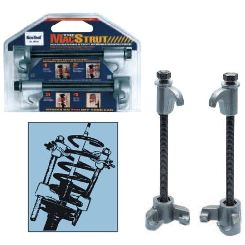 MacPherson Strut Coil Spring Compressor Set Ken Tool 39730 / BOWES KT 39730