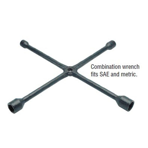 Heavy-Duty Truck Lug Wrench Socket Sizes 1-1/2", 13/16" square,30, 33 mm Ken Tool TC95 / BOWES KT TC95
