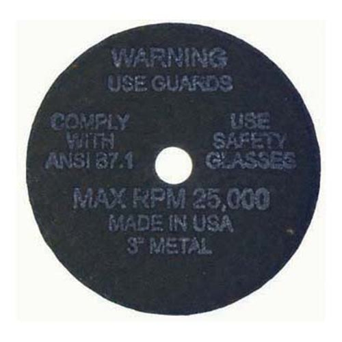 Generic Cut Off Wheel 3" x 1/16" x 3/8" BOWES 3M 01988G