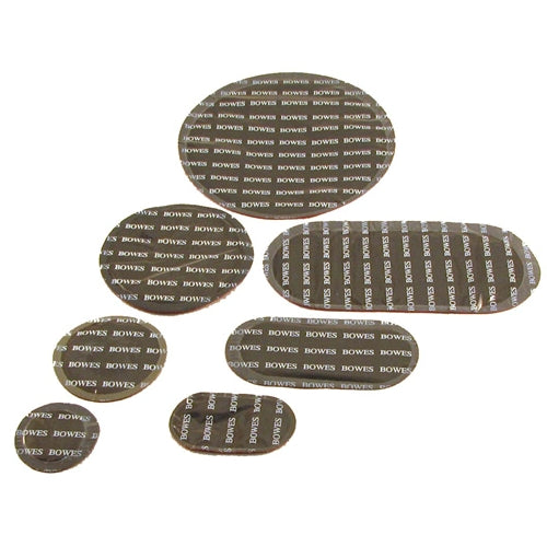 2 1/4 Inch Medium Round Tire Patch Feather Edge BOWES TR 14082 Box of 30