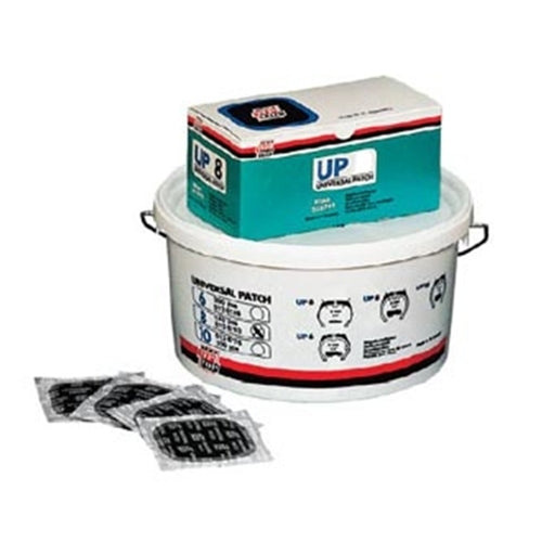 Rema Tip Top 5/16" Universal Patch BOWES RTR UP-8 Tub of 150