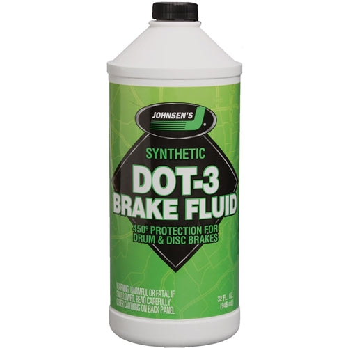 Johnsens 2232 Premium DOT 3 Brake Fluid 1 qt
