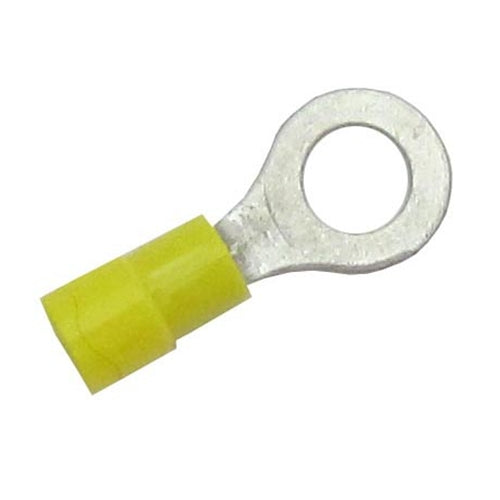 3/8" Yellow Ring Vinyl Insulated (12-10) TMR STY38 Bag of 100