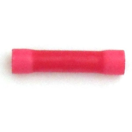 Red Vinyl Terminal Butt Connector (16-22) TMR BC5 Bag of 100