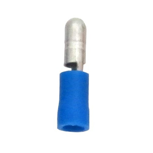Terminal Bullets Male Insulated Vinyl Blue .156 TMR ST145 Bag of 100