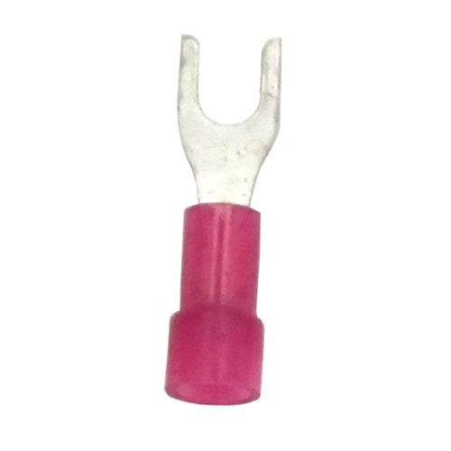 Terminal Spade #6 Nylon Red (22-18) TMR STNRS6 Bag of 100