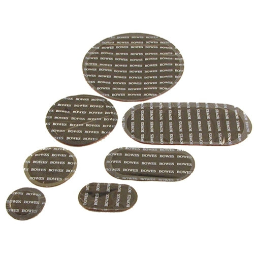 3-3/4" x 6-1/8" Giant Oval Tire Patch Feather Edge 31inc 11-008 / BOWES TR 14089 Box of 10