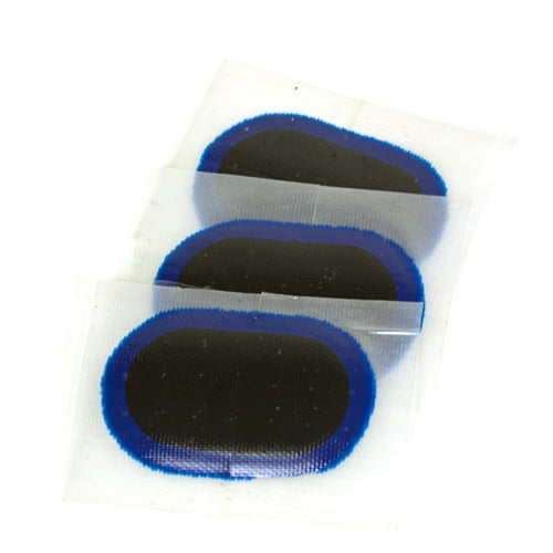 1-1/8" x 1-5/8" Mini Oval Euro Style Tube Repair Patch 31inc 11-672 / BOWES TR 22672 Box of 50