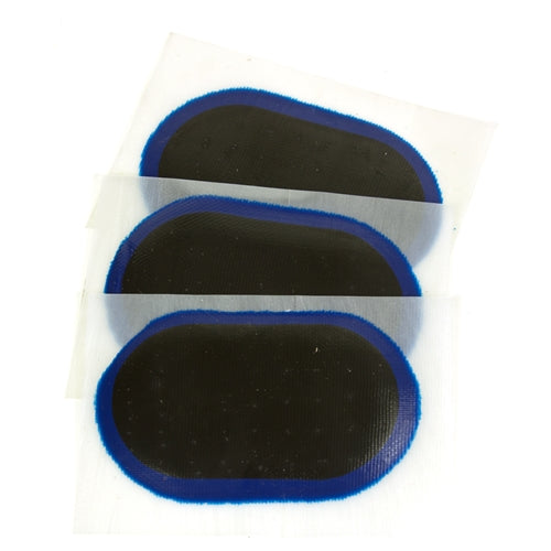 1-1/2" x 2-1/2" X-Small Oval Euro Style Tube Repair Patch 31inc 11-673 / BOWES TR 22673 Box of 50