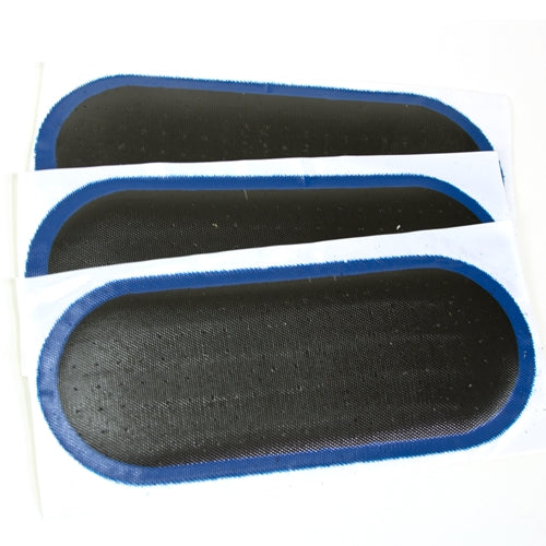 2-3/8" x 5-3/4" Large Oval Euro Style Tube Repair Patch 31inc 11-676 / BOWES TR 22676 Pack of 20