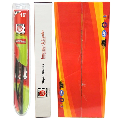 All Seasons 16" Wiper Blades Bowes WB 28116 Case of 10