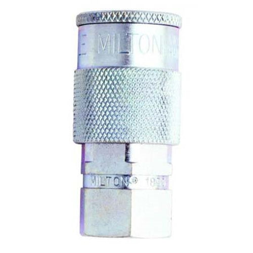 Milton 1833 Female Coupler 1/4" NPT H-Style BOWES MIL 1833