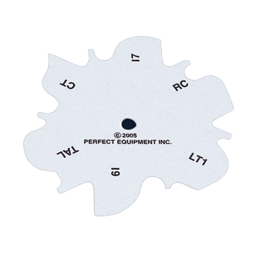 Truck Rim Gauge Measuring Tool Set of 2 BOWES WW RG2
