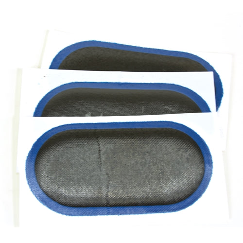 2-1/4" x 4-1/4" Medium Oval Euro Style Tube Repair Patch 31inc 11-675 / BOWES TR 22675 Pack of 30