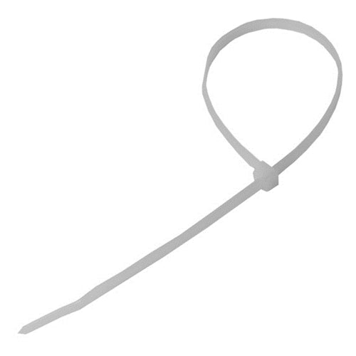 Cable Tie White Wire Tie 6" BOWES CT 6W Bag of 100