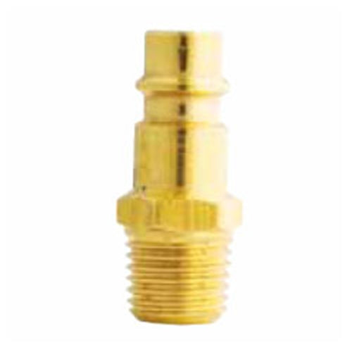 Milton Brass V-Style HI-Flow Plug 3/8” NPT Male BOWES MIL 762