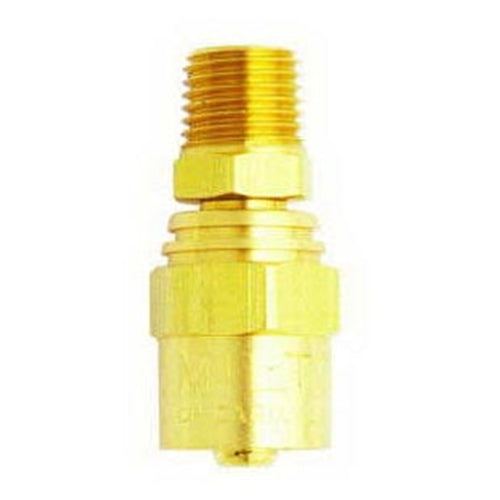 Milton Re-Usable Brass Hose Fitting 1/4” NPT Male BOWES MIL S621