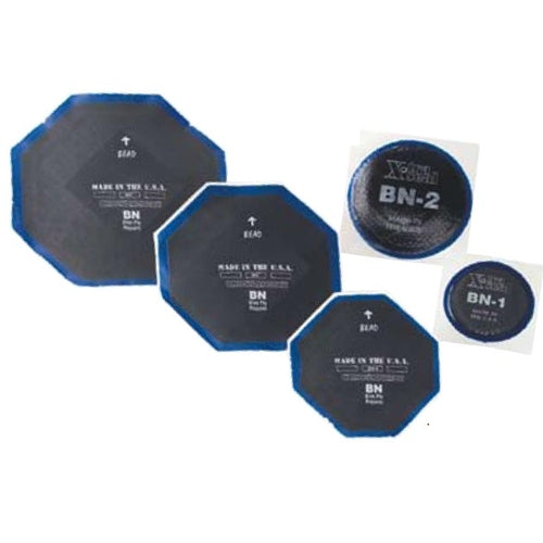 BN Bias Ply Tire Patch 2 1/8" BN1 1 Ply BOWES TR 22488 Box of 30
