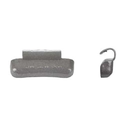 MC Type Lead Clip-on Wheel Weight Uncoated 2.75oz Box of 50