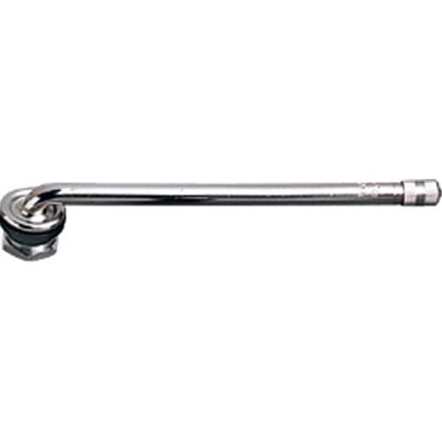Nickel Plated Brass Valve TR #510, Height 5-1/2" 90 Deg. BOWES TV 27-510 Bag of 10