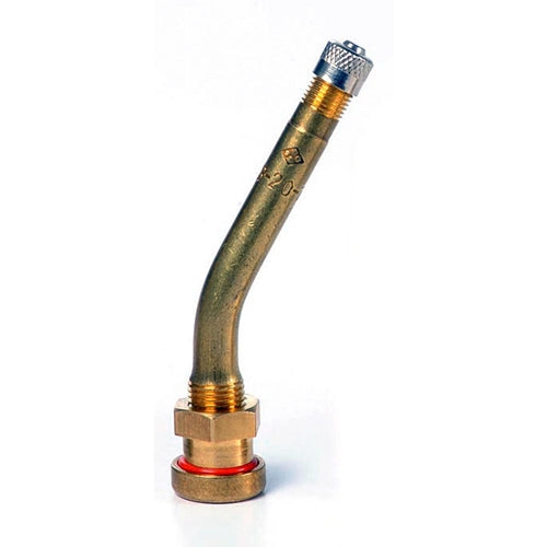 Heavy Truck Brass Valve Metric V3-20-7, 3", 27 Deg Bend BOWES TV 27-80MS-27