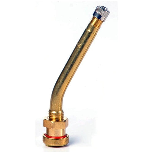 Heavy Truck Brass Valve Metric V3-20-4, 2.38", 27 Deg Bend BOWES TV 27-90MS-27