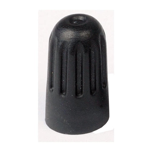 Long Skirted Black Plastic Cap with Seal for 17-20008 BOWES TV 37035LONG Box of 100