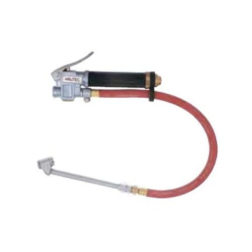 Inflating Gauge Dual Foot Air Chuck 12" Hose Haltec I-406M  / BOWES HT I-406M