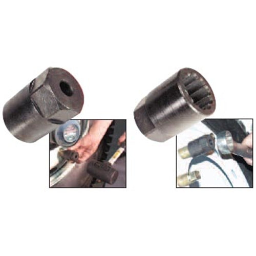 Dual Wheel Lug Stud Remover Fits 13/16" sq. inner nut Ken Tool 30165 / BOWES KT 30165
