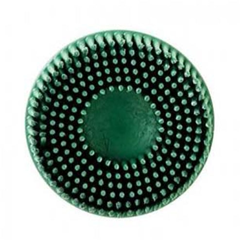 Scotch-Brite Roloc Bristle Disc 2" x 5/8 Tapered CRS BOWES 3M 7524