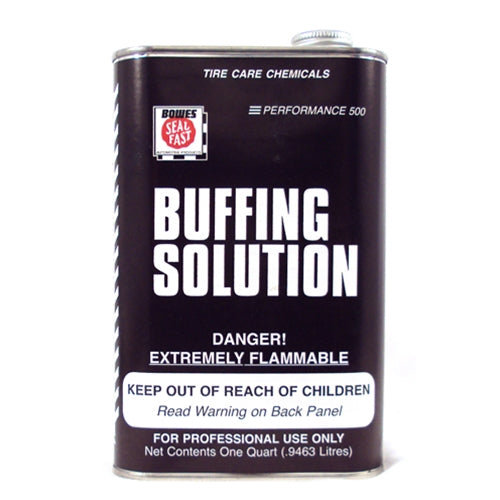 Tire Repair Liquid Buffing Solution BOWES TC 22041 Quart Can