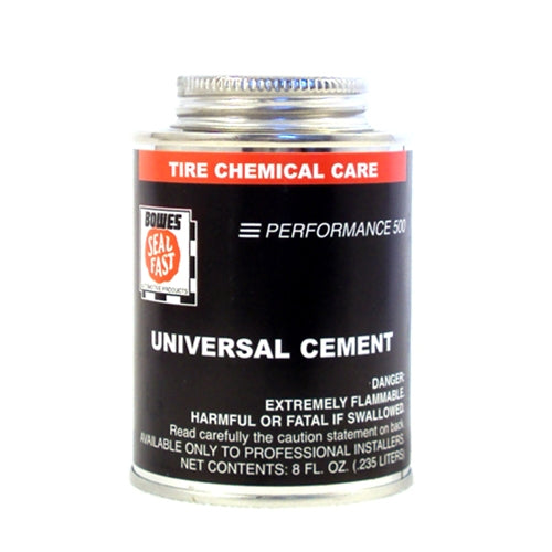 Tire Repair Liquid Universal Cement BOWES TC 22187 8 oz. Can