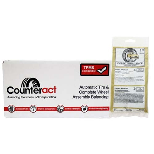 Counteract 1 oz Tire Wheel Balancing Beads - 4 pack - Case of 160 ...