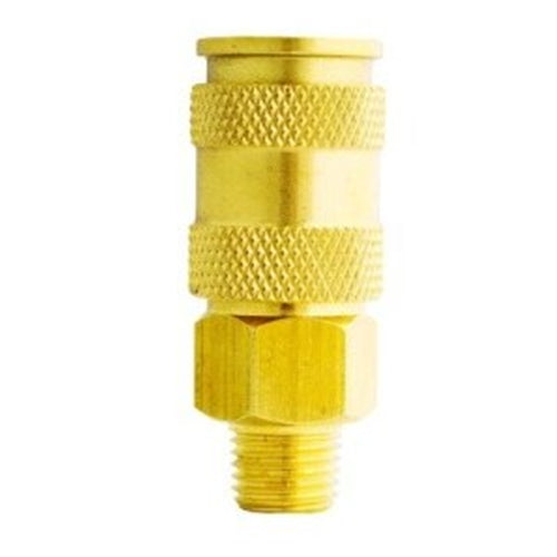 Milton 765 V-Style Hi-Flow Brass Coupler 1/4" NPT Male BOWES MIL 765