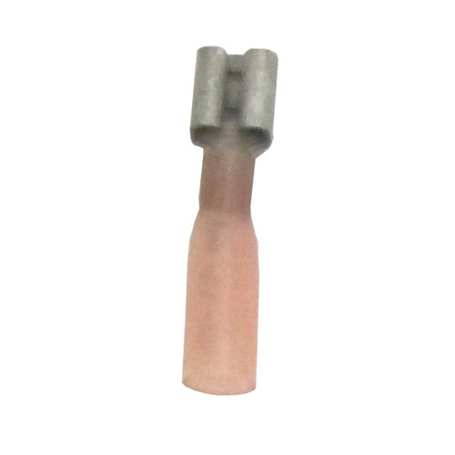 Terminal Quick Disconnect 1/4" Heat Shrink Red Female (22-18) TMR HTR155 Bag of 25