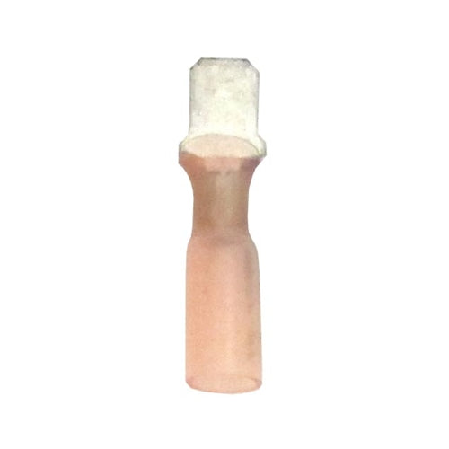 Terminal Quick Disconnect 1/4" Heat Shrink Red Male (22-18) TMR HTR160 Bag of 25