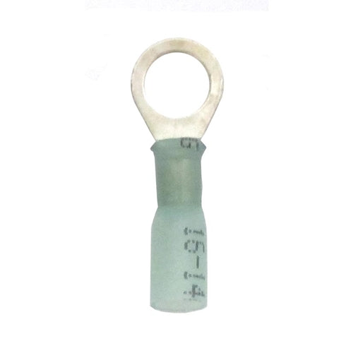 Terminal Ring 5/16"  Heat Shrink Blue Ring Brazed (16-14) TMR HTRB56 Bag of 25
