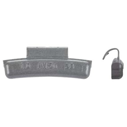 AWZ Type Zinc Clip-on Wheel Weight Coated 2 1/4oz