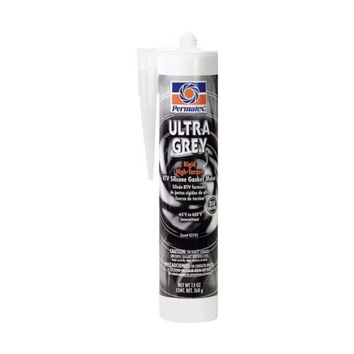 Permatex 82195 Ultra Grey Rigid High-Torque RTV Silicone Gasket Maker