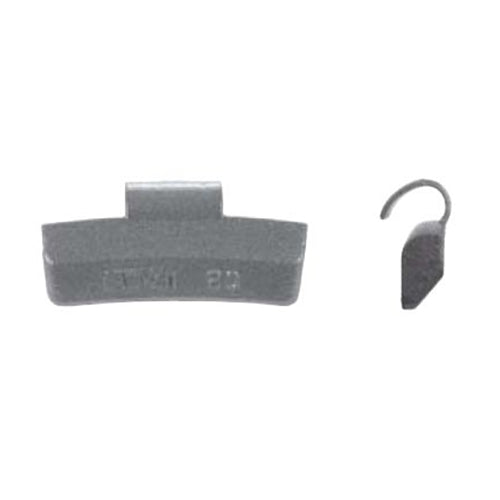 IAWZ Type Zinc Clip-on Wheel Weight Coated 10g