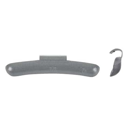 LHZ Type Zinc Clip-on Wheel Weight Coated 1 oz