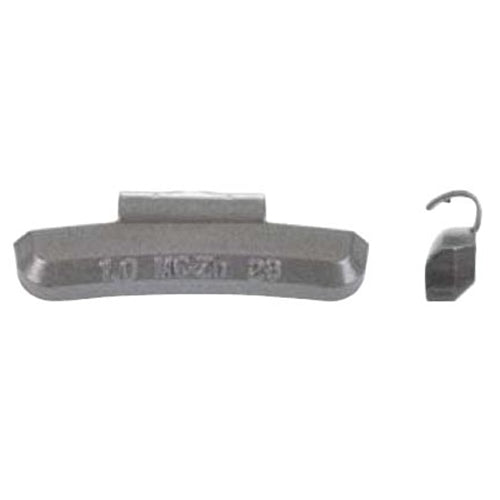 MCZ Type Zinc Clip-on Wheel Weight Coated 2-1/2 oz