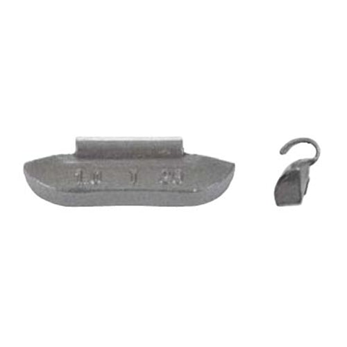 TN Type Lead Clip-on Wheel Weight Coated 2oz Box of 25
